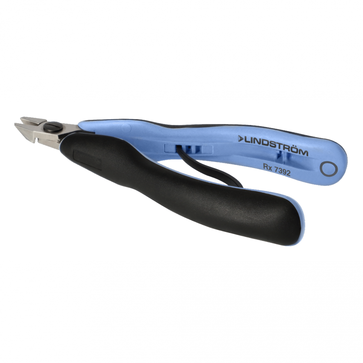 Lindström ERGO™ 精密 Chainmaille 扁斜嘴短嘴鉗，搭配合成手柄 RX7392 - 商品圖 5